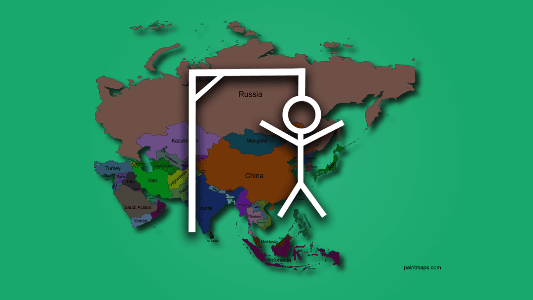 Asia Countries Hangman