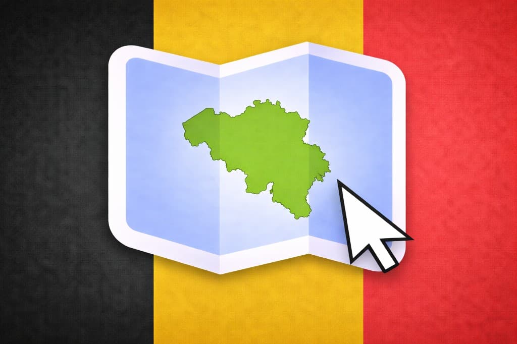 Click the Belgium Provinces