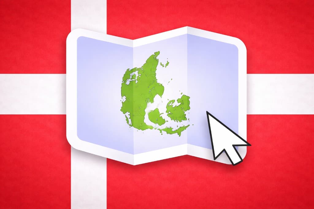 Click the Denmark Islands
