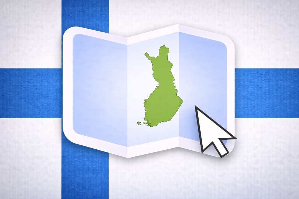 Click the Finland Regions