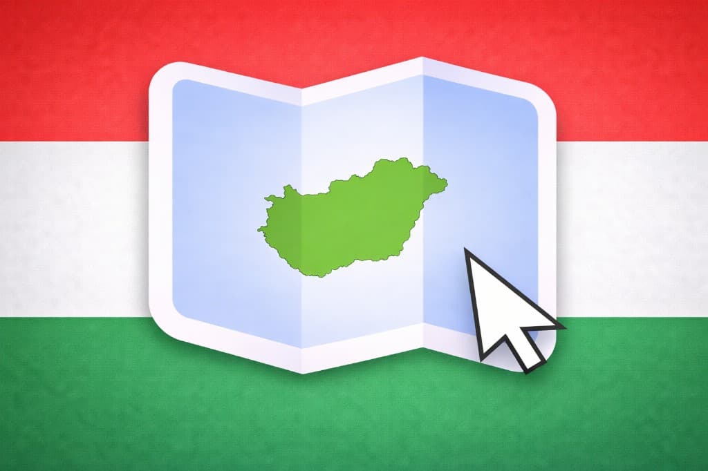 Click the Hungary Counties