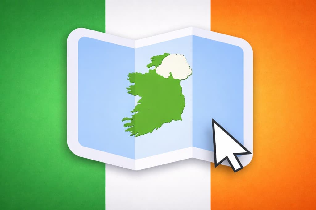 Click the Ireland Counties