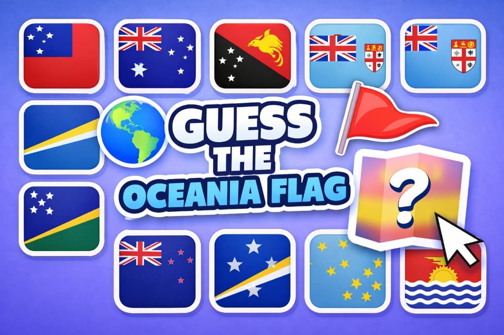 Guess the Oceania Flag